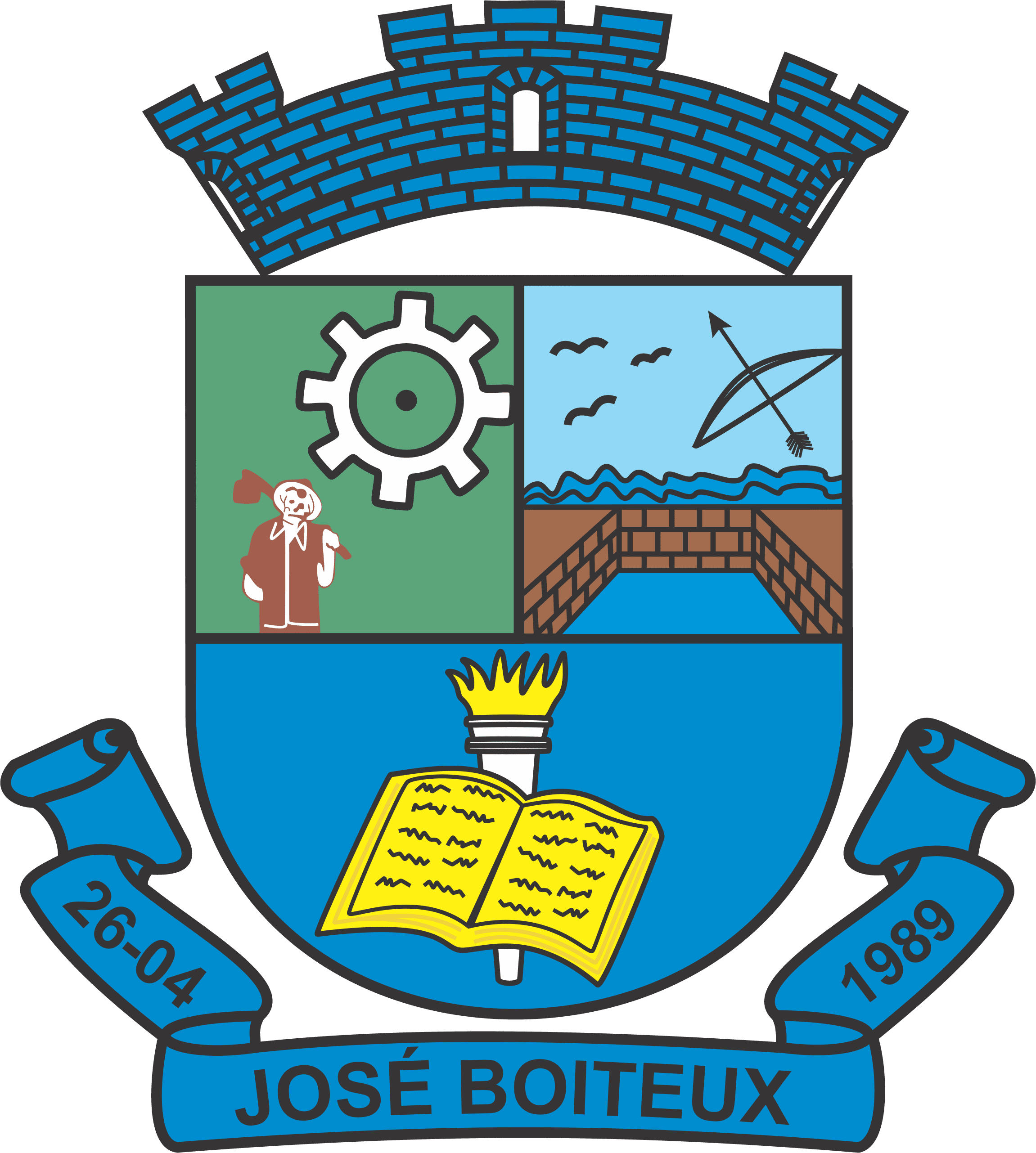 Brasão do Município de José Boiteux