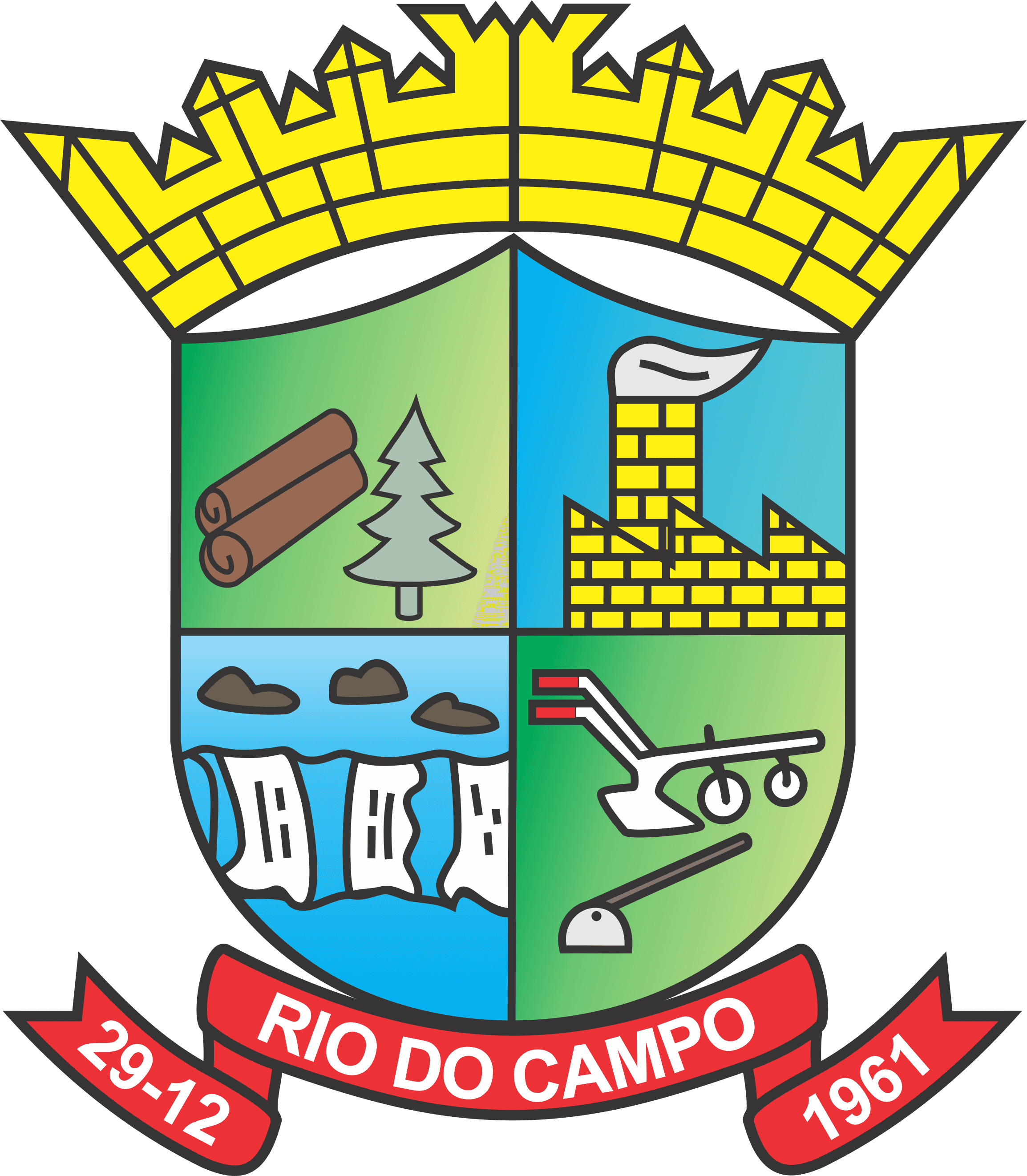 Brasão do Município de Rio do Campo