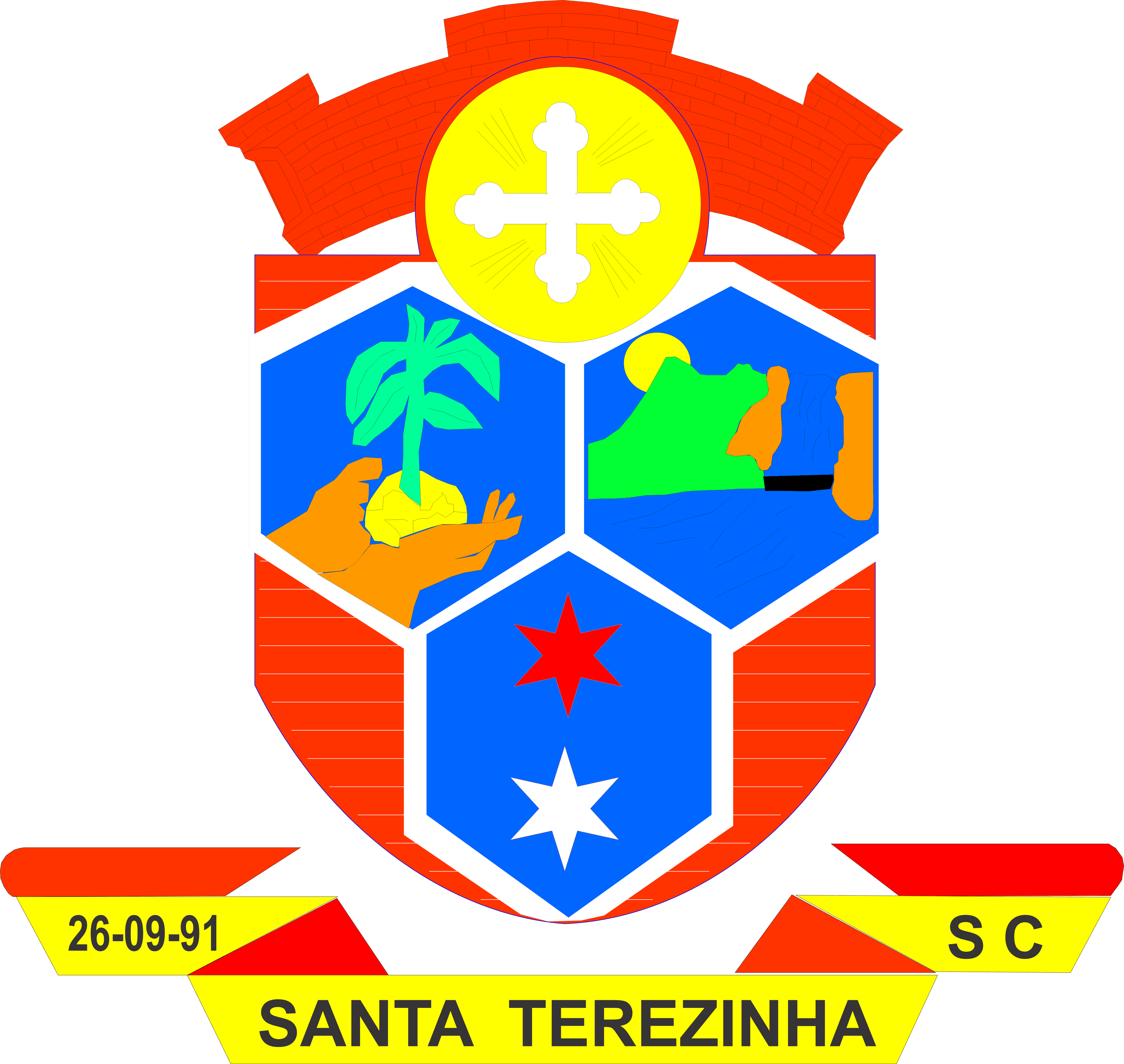 Brasão do Município de Santa Terezinha