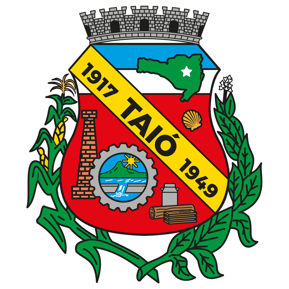 Brasão do Município de Taió