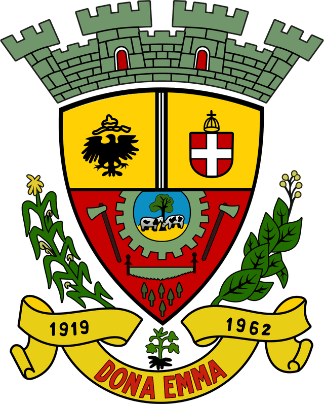 Brasão do Município de Dona Emma
