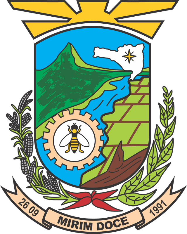 Brasão do Município de Mirim Doce
